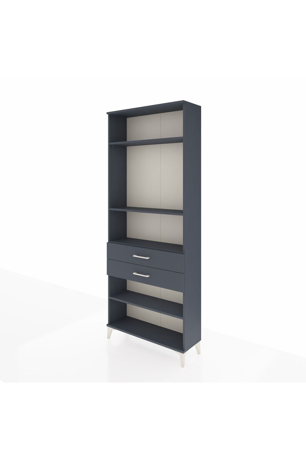 Arges Dolap 4 Raflı 2 Çekmeceli 88x30x221 - S30M120V5A
