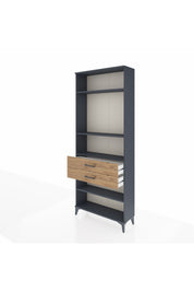 Arges Dolap 4 Raflı 2 Çekmeceli 88x30x221 - S30M120V6A