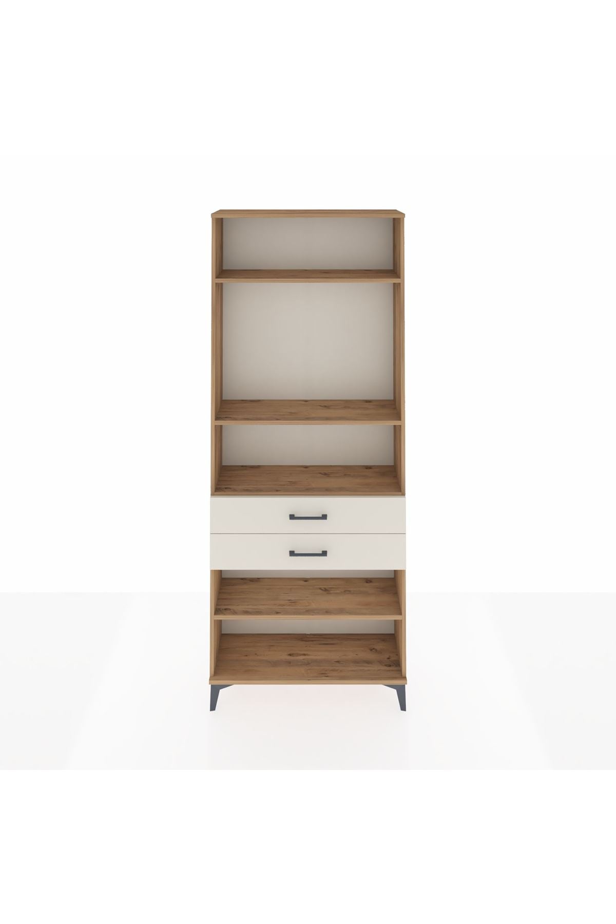 Arges Dolap 4 Raflı 2 Çekmeceli 88x30x221 - S30M120V7A