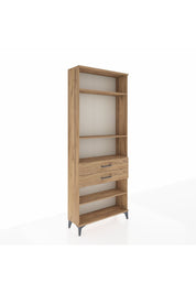 Arges Dolap 4 Raflı 2 Çekmeceli 88x30x221 - S30M120V9A