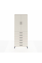 Arges Dolap 3 Raflı 6 Çekmeceli 2 Kapaklı 88x30x221 - S30M121V1A