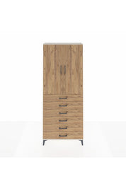 Arges Dolap 3 Raflı 6 Çekmeceli 2 Kapaklı 88x30x221 - S30M121V3A