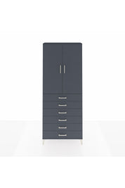 Arges Dolap 3 Raflı 6 Çekmeceli 2 Kapaklı 88x30x221 - S30M121V5A