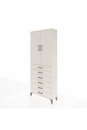 Arges Dolap 2 Raflı 6 Çekmeceli 2 Kapaklı 88x30x221 - S30M122V1A