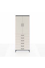 Arges Dolap 2 Raflı 6 Çekmeceli 2 Kapaklı 88x30x221 - S30M122V4A