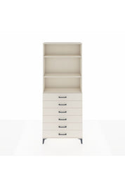 Arges Dolap 3 Raflı 6 Çekmeceli 88x30x221 - S30M123V1A