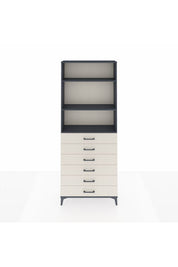 Arges Dolap 3 Raflı 6 Çekmeceli 88x30x221 - S30M123V4A
