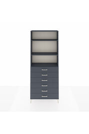 Arges Dolap 3 Raflı 6 Çekmeceli 88x30x221 - S30M123V5A