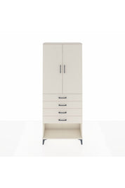 Arges Dolap 3 Raflı 4 Çekmeceli 2 Kapaklı 88x30x221 - S30M124V1A
