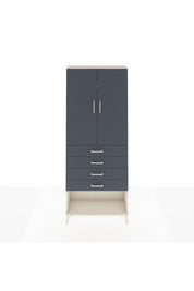 Arges Dolap 3 Raflı 4 Çekmeceli 2 Kapaklı 88x30x221 - S30M124V2A