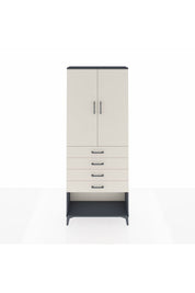 Arges Dolap 3 Raflı 4 Çekmeceli 2 Kapaklı 88x30x221 - S30M124V4A