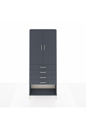 Arges Dolap 3 Raflı 4 Çekmeceli 2 Kapaklı 88x30x221 - S30M124V5A
