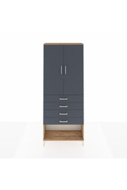 Arges Dolap 3 Raflı 4 Çekmeceli 2 Kapaklı 88x30x221 - S30M124V8A