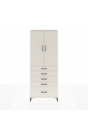 Arges Dolap 3 Raflı 5 Çekmeceli 2 Kapaklı 88x30x221 - S30M127V1A
