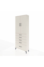 Arges Dolap 3 Raflı 5 Çekmeceli 2 Kapaklı 88x30x221 - S30M127V1A