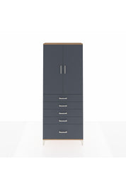 Arges Dolap 2 Raflı 5 Çekmeceli 2 Kapaklı 88x30x221 - S30M128V8A