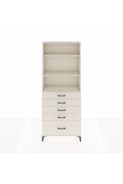 Arges Dolap 3 Raflı 5 Çekmeceli 88x30x221 - S30M129V1A