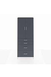Arges Dolap 3 Raflı 4 Çekmeceli 2 Kapaklı 88x30x221 - S30M130V5A