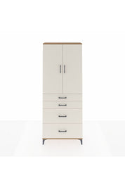 Arges Dolap 3 Raflı 4 Çekmeceli 2 Kapaklı 88x30x221 - S30M130V7A