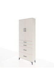 Arges Dolap 2 Raflı 4 Çekmeceli 2 Kapaklı 88x30x221 - S30M131V1A