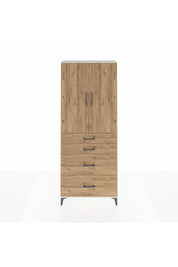 Arges Dolap 2 Raflı 4 Çekmeceli 2 Kapaklı 88x30x221 - S30M131V3A