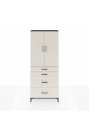 Arges Dolap 2 Raflı 4 Çekmeceli 2 Kapaklı 88x30x221 - S30M131V4A