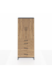 Arges Dolap 2 Raflı 4 Çekmeceli 2 Kapaklı 88x30x221 - S30M131V6A