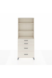 Arges Dolap 3 Raflı 4 Çekmeceli 88x30x221 - S30M132V1A