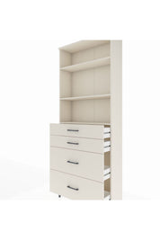 Arges Dolap 3 Raflı 4 Çekmeceli 88x30x221 - S30M132V1A