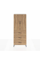 Arges Dolap 2 Raflı 3 Çekmeceli 2 Kapaklı 88x30x221