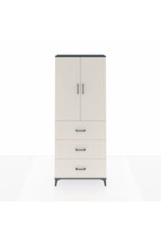 Arges Dolap 2 Raflı 3 Çekmeceli 2 Kapaklı 88x30x221 - S30M134V4A