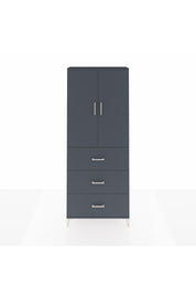 Arges Dolap 2 Raflı 3 Çekmeceli 2 Kapaklı 88x30x221 - S30M134V5A