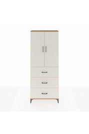 Arges Dolap 2 Raflı 3 Çekmeceli 2 Kapaklı 88x30x221 - S30M134V7A