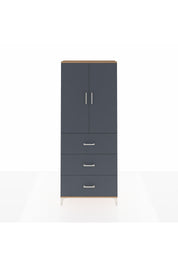 Arges Dolap 2 Raflı 3 Çekmeceli 2 Kapaklı 88x30x221 - S30M134V8A