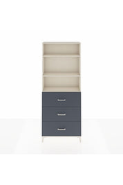 Arges Dolap 3 Raflı 3 Çekmeceli 88x30x221 - S30M135V2A