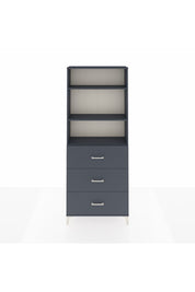 Arges Dolap 3 Raflı 3 Çekmeceli 88x30x221 - S30M135V5A