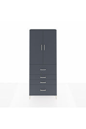 Arges Dolap 3 Raflı 4 Çekmeceli 2 Kapaklı 88x30x221 - S30M136V5A