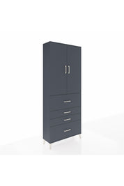 Arges Dolap 3 Raflı 4 Çekmeceli 2 Kapaklı 88x30x221 - S30M136V5A