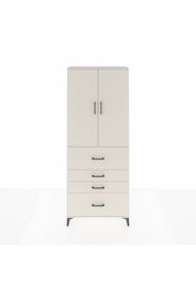 Arges Dolap 2 Raflı 4 Çekmeceli 2 Kapaklı 88x30x221 - S30M137V1A