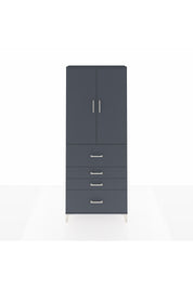 Arges Dolap 2 Raflı 4 Çekmeceli 2 Kapaklı 88x30x221 - S30M137V5A