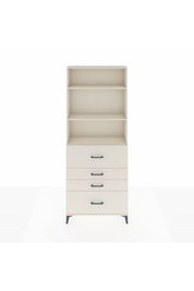 Arges Dolap 3 Raflı 4 Çekmeceli 88x30x221 - S30M138V1A