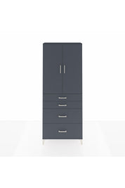 Arges Dolap 2 Raflı 4 Çekmeceli 2 Kapaklı 88x30x221 - S30M140V5A