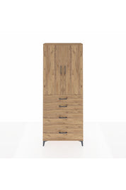 Arges Dolap 2 Raflı 4 Çekmeceli 2 Kapaklı 88x30x221 - S30M140V9A