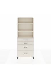 Arges Dolap 3 Raflı 4 Çekmeceli 88x30x221 - S30M141V1A