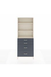 Arges Dolap 3 Raflı 4 Çekmeceli 88x30x221 - S30M141V2A