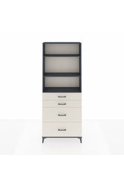 Arges Dolap 3 Raflı 4 Çekmeceli 88x30x221 - S30M141V4A