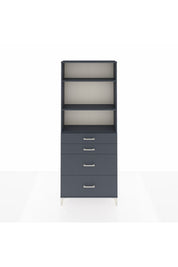 Arges Dolap 3 Raflı 4 Çekmeceli 88x30x221 - S30M141V5A