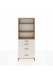 Arges Dolap 3 Raflı 4 Çekmeceli 88x30x221 - S30M141V7A