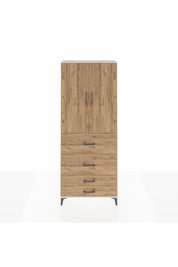 Arges Dolap 3 Raflı 4 Çekmeceli 2 Kapaklı 88x30x221 - S30M142V3A