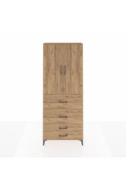 Arges Dolap 3 Raflı 4 Çekmeceli 2 Kapaklı 88x30x221 - S30M142V9A